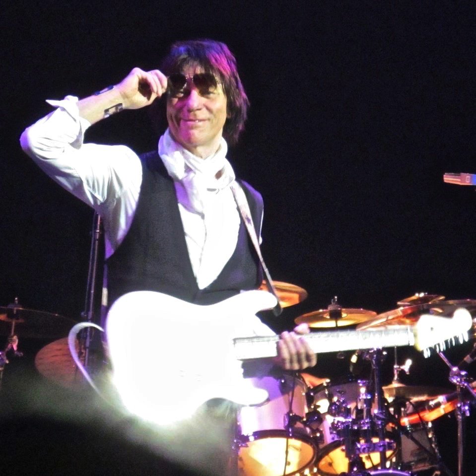 Happy Birthday Mr. Jeff Beck! Fred took this photo. Thank you for the music, Jeff! 