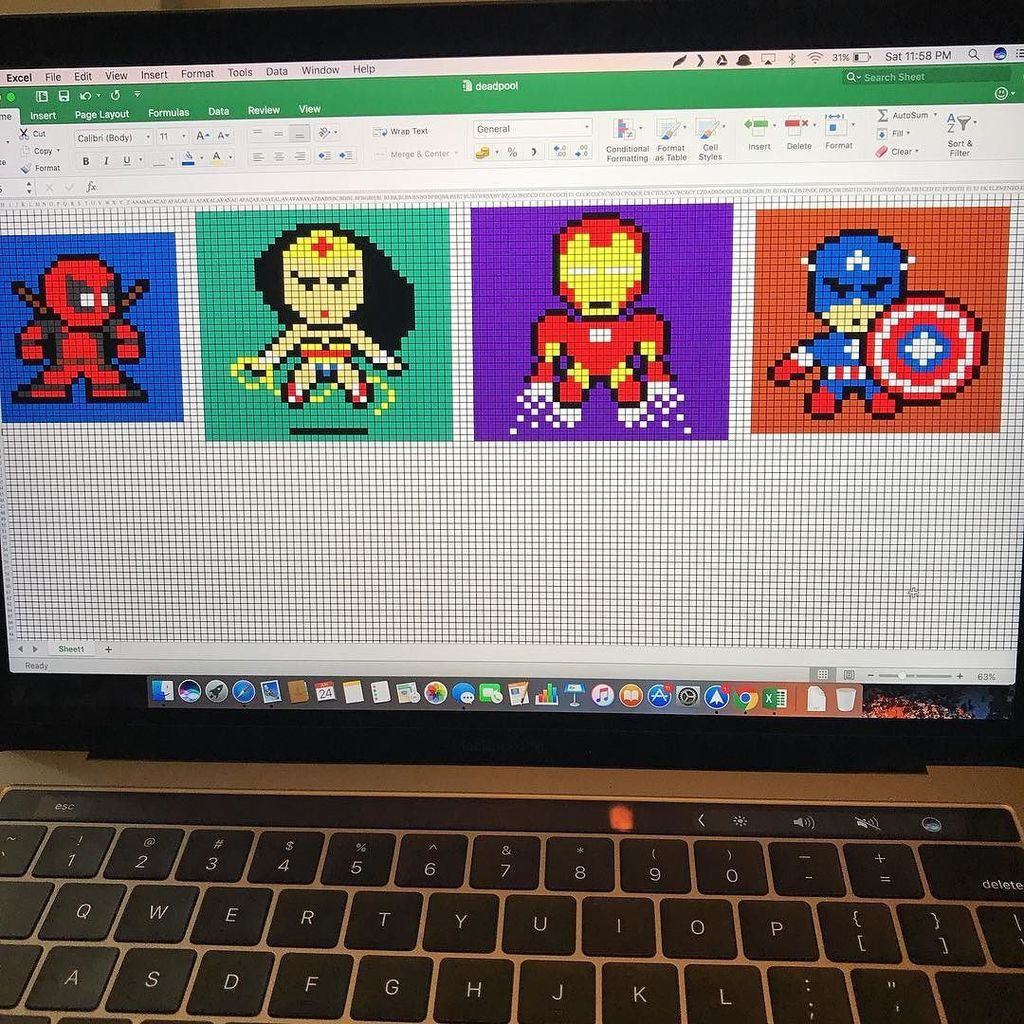 jasj1v's tweet image. Make Excel Great Again. 
#8BitHeroes