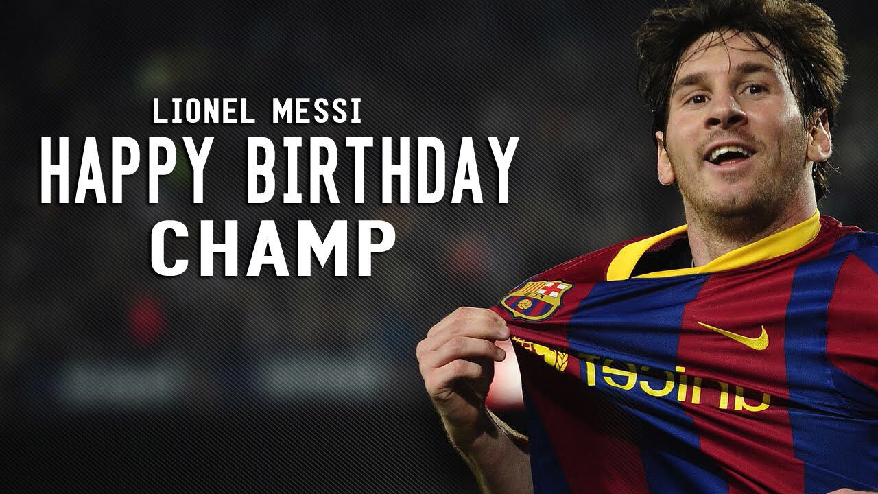 Happy Birthday and many happy returns to Lionel Messi on his 30th Birthday    