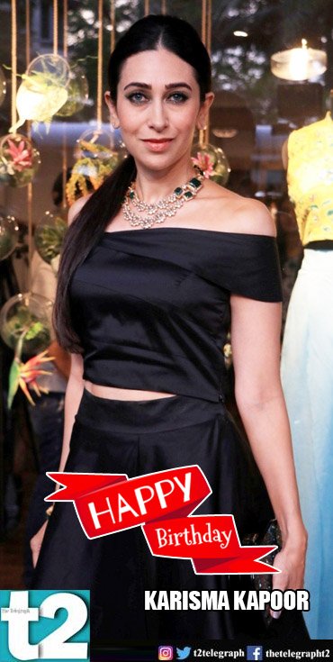 T2 wishes a very happy birthday to the gorgeous, Karisma Kapoor. 