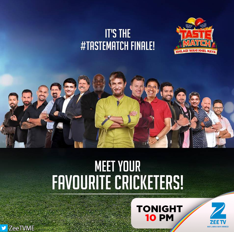 ZeeTVME's tweet photo. Revive the best #TasteMatch moments with #SandipPatil tonight at 10 PM only on #ZeeTVME https://t.co/Tj0uQ0kOY5