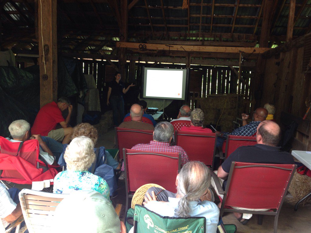 Nothing like learning straight from the practitioner. At #AWSGP annual meeting. awsgp.org #switchgrass