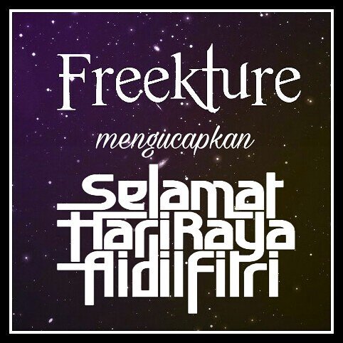 Selamat berhuha di hari raya buat kawan2 smua. Salah silap mohon dimaafkan.