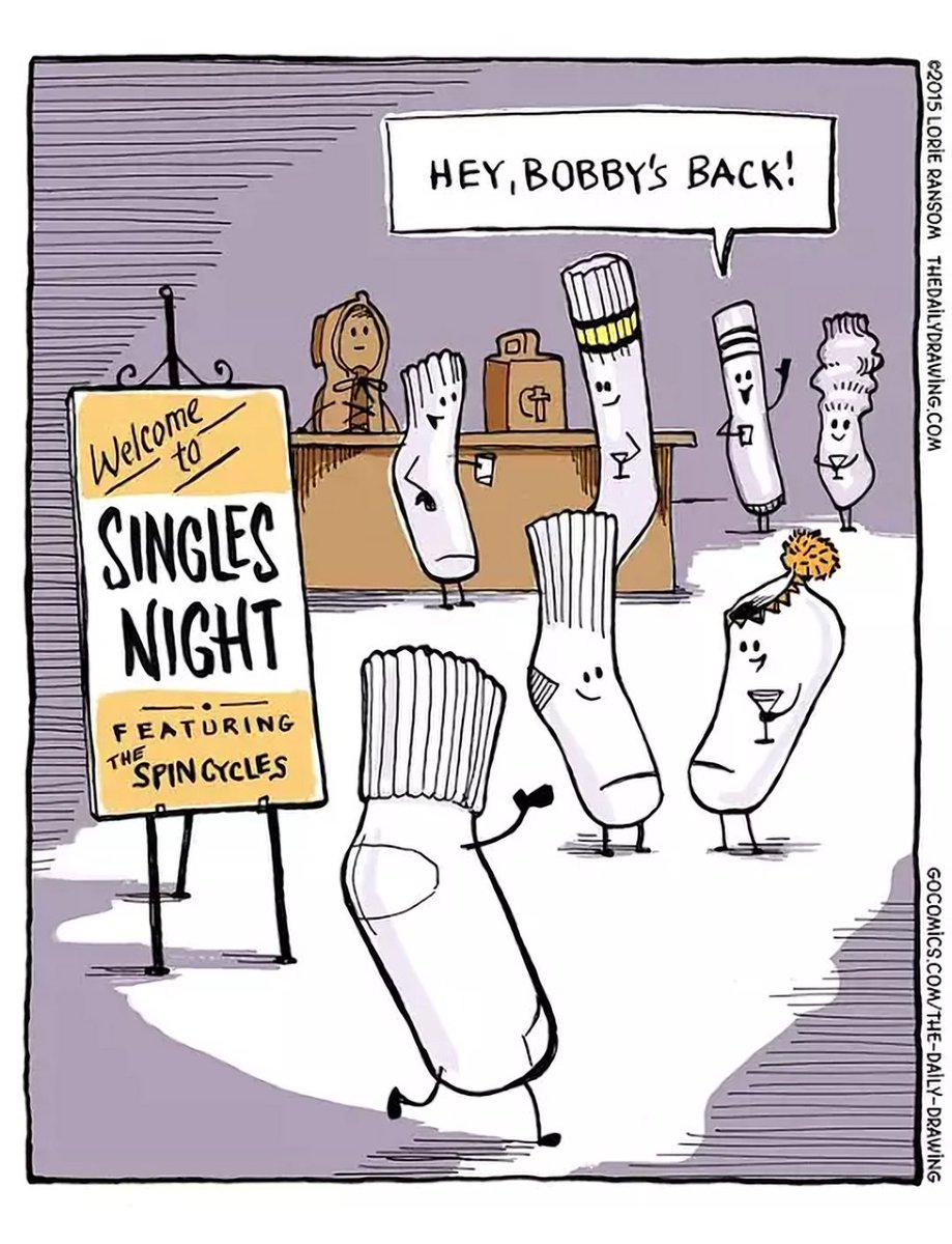 TheGhostHost's tweet photo. I'm as single as a sock. #SingleSockClub!
#single #singlelife #singlesock https://t.co/KaLusp0sV0