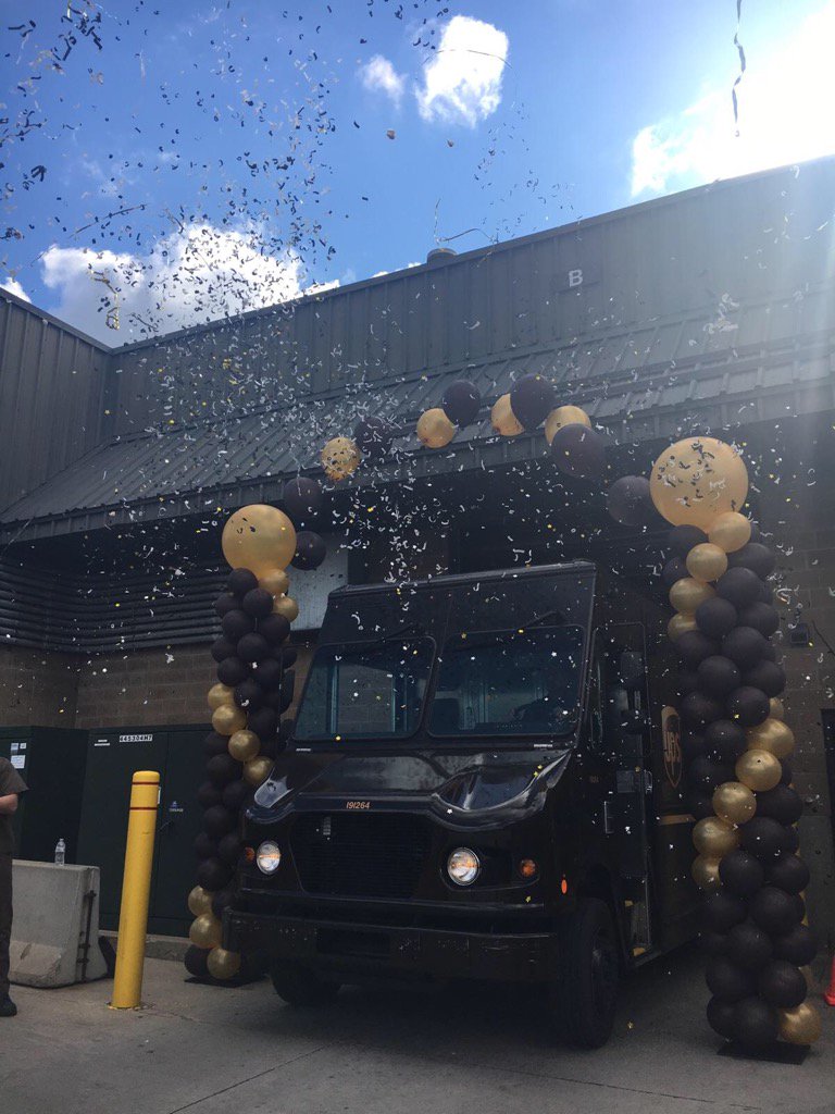 First car out the door celebrating Addison Saturday Ground Deployment!!!