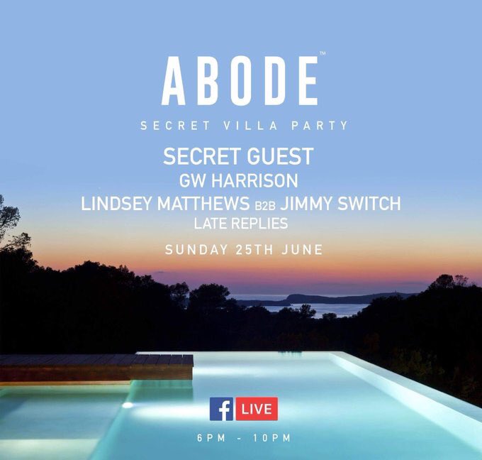 LateReplies's tweet photo. Check us out on the live stream tomorrow for the mighty @aboderecords! Can't wait to drop some grooves in the sun ☀️❤️ https://t.co/SZLrWcRcJP