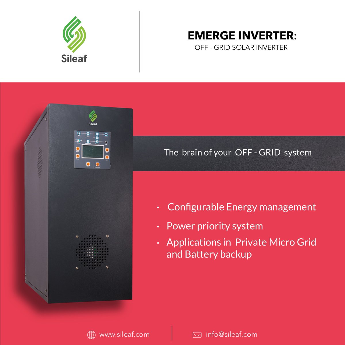 SileafTech's tweet photo. #OffGridInverter #OffGridInverter #OffGridInverter #SolarInverter #OffGridSolarInverter #Inverter #PowerConditioningUnit https://t.co/qm2DtxdbbD