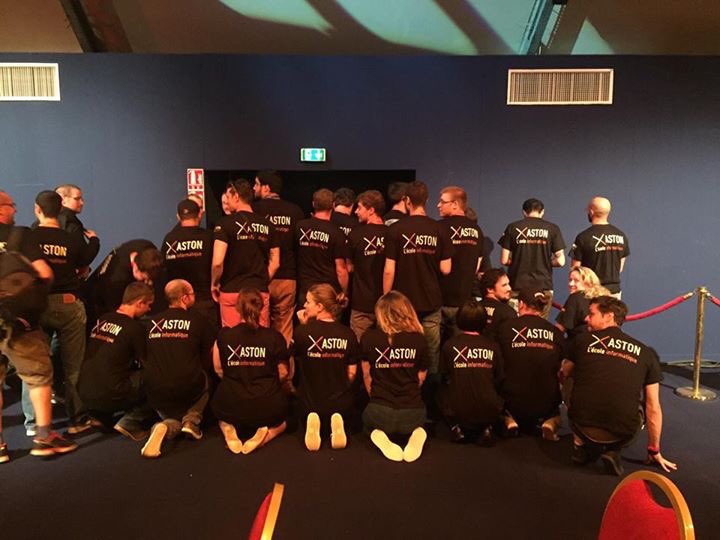 AppsecDevup's tweet image. L&apos;équipe @AstonEcole et ses stagiaires en expert(e) sécurité digitale à #NDHXV ! Organisation toujours au top !