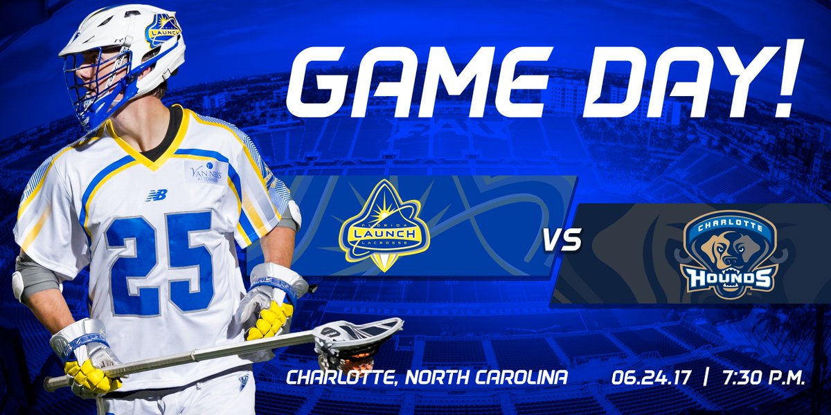 It's game day! The Launch look to keep the win streak going tonight at 7:30 on @LaxSportsNet. #321Launch

Gam prev.: floridalaunchlacrosse.com/articles/game-…
