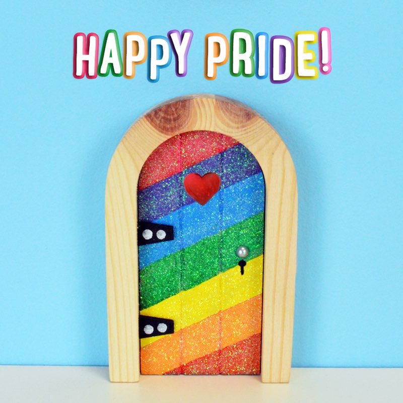 From all in Fairy HQ! ❤️💛💚💙💜 #Pride2017 #DublinPride