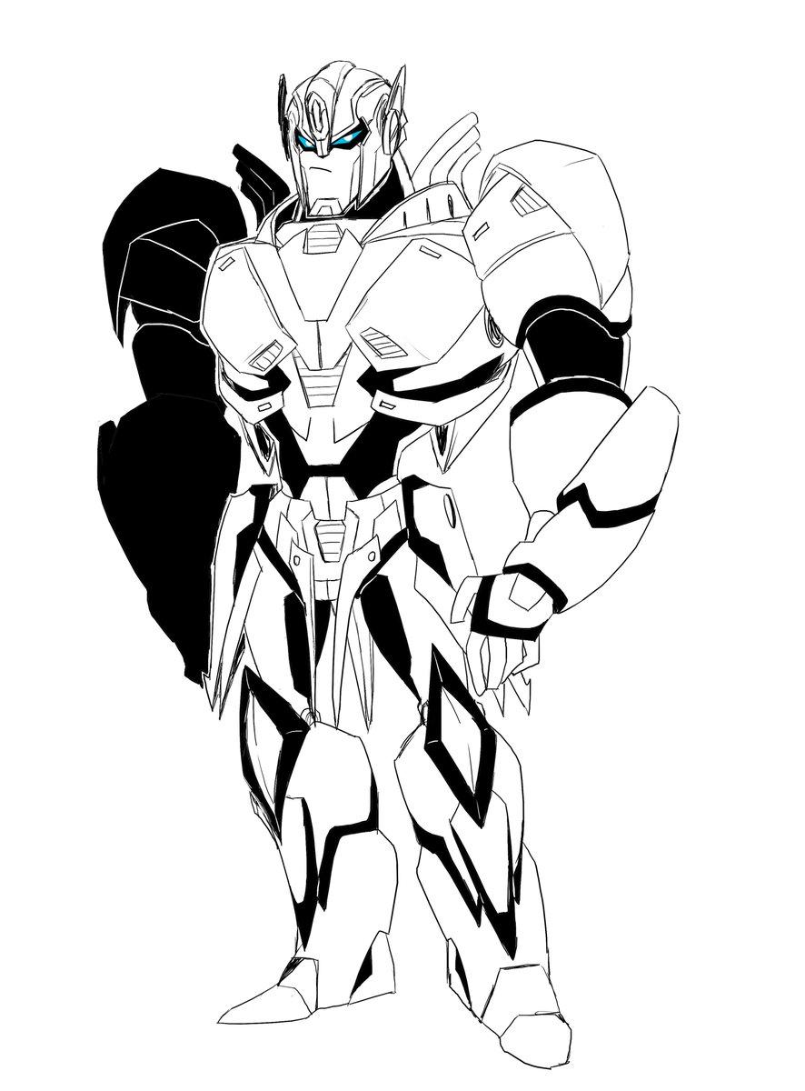 Transformers Prime Beast Hunters Coloring Pages