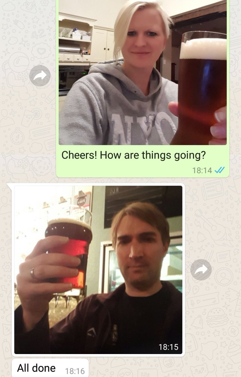 The brewing family's whatsapps #yesthatisme