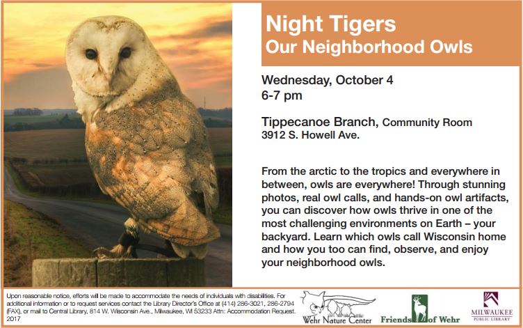 Mke Public Library On Twitter Learn Which Owls Call Wisconsin