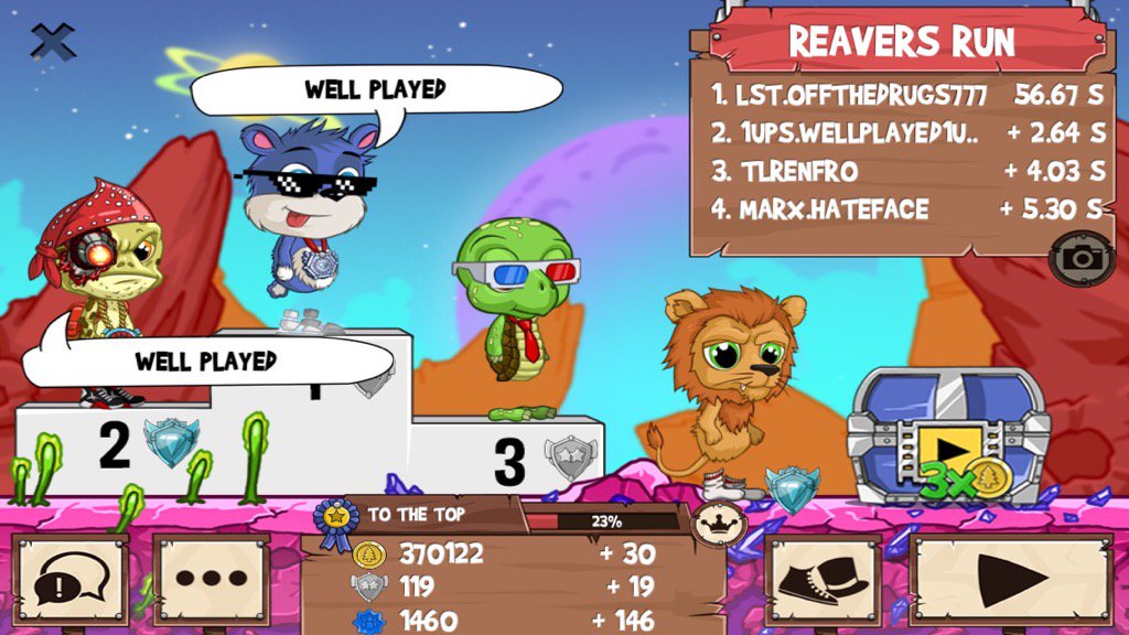 offthedrugs777's tweet photo. Want to catch an L? #funrun2 #WELLPLAYED1UPS #Hateface https://t.co/PuRmuc9EOO