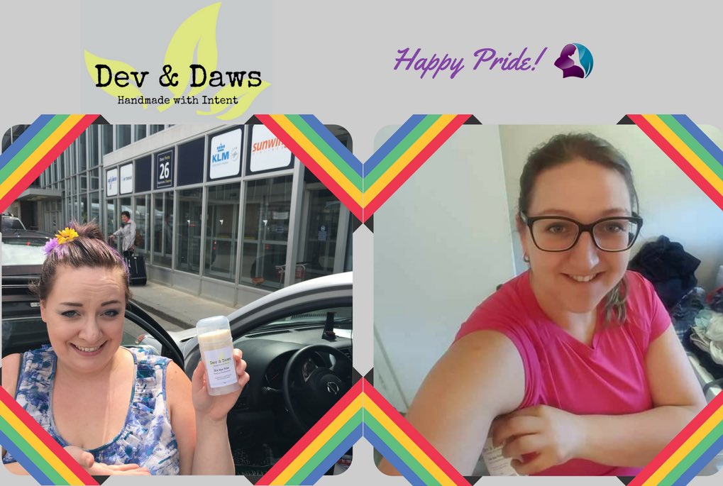 proudfertility's tweet photo. Keeping ourselves fresh with Dev &amp; Daws deodorant! #happypride #surrogacy #surrogacyincanada #intendedparents #ivf https://t.co/08zgM2IZUC