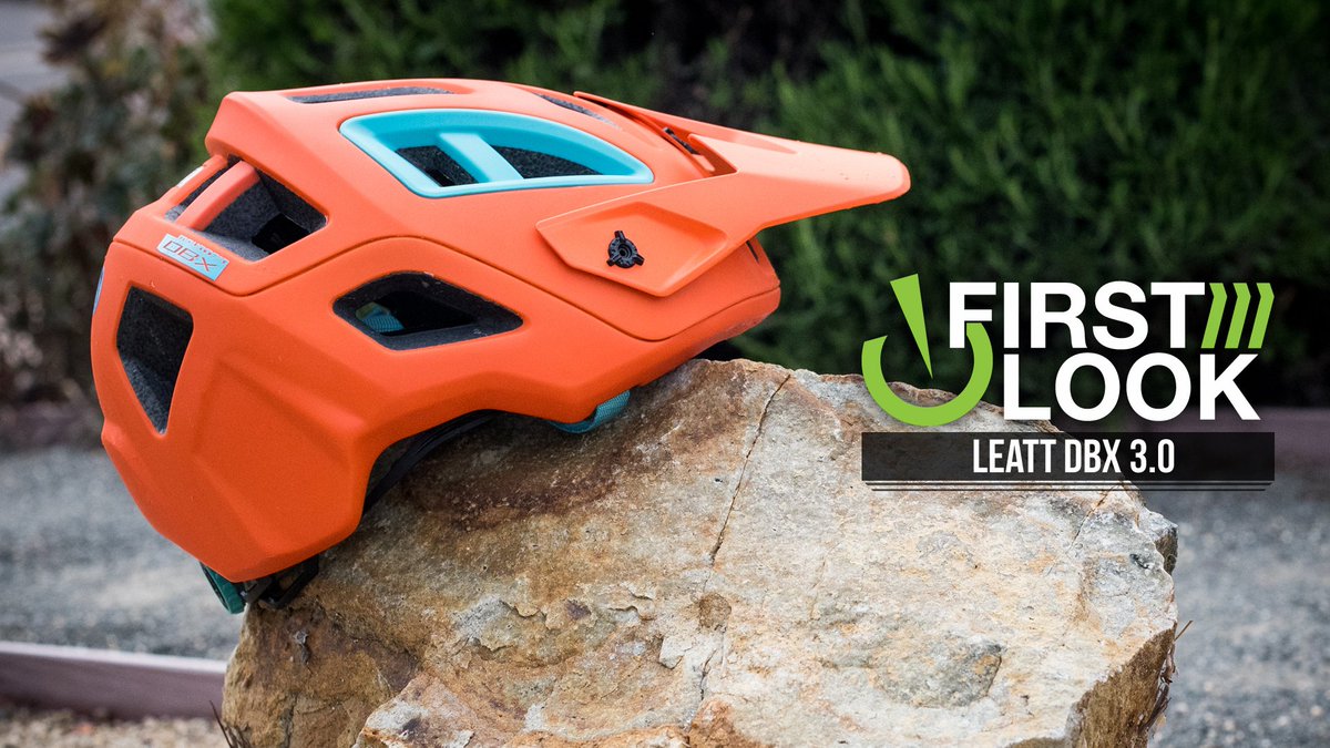 First Look: <a href="/officialleatt/">Leatt Protectives</a> DBX 3.0 All-Mountain Helmet: vitalmtb.com/product/guide/… #mtb