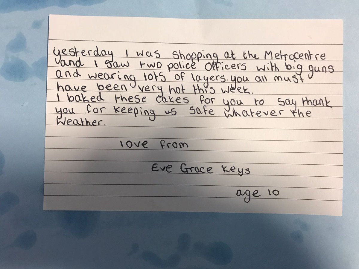 NPFSU's tweet photo. Eve this means so much to us here @NPFSU @northumbriapol Thank you for your exceptionally kind gesture ❤ https://t.co/dpkvAuP05s