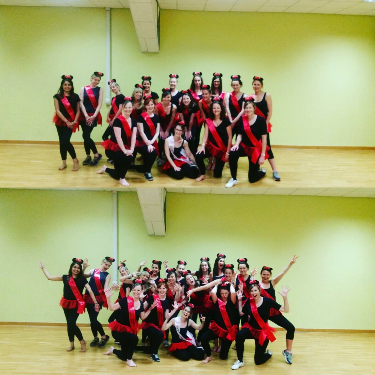 Spent the day at #disney land with Laura and her#hens for her #henpartydanceclass!These ladies rocked it in #Cambridge! <a href="/CheerleadingCo/">Cheerleading Company</a>#TCC