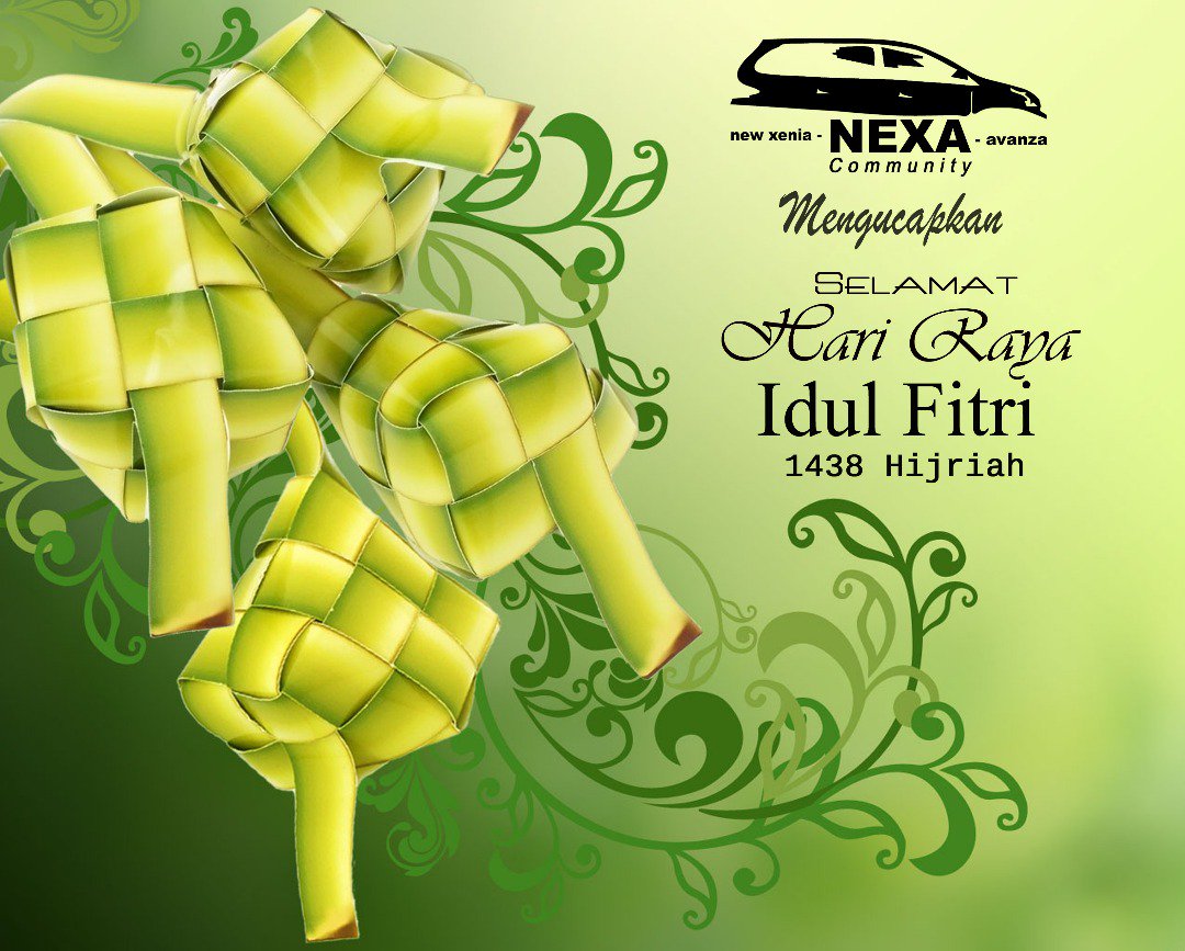 Nexa_ID's tweet image. Selamat Idul Fitri 1438H Mohon maaf lahir batin