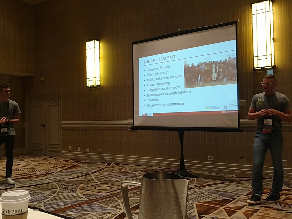 dkleading's tweet photo. Nathan and Zach are killing it this morning at #ALPinAZ. Fantastic info, amazing #youth #leadership program. @YLIDSM #DSMUSA https://t.co/IXiP3EOTss