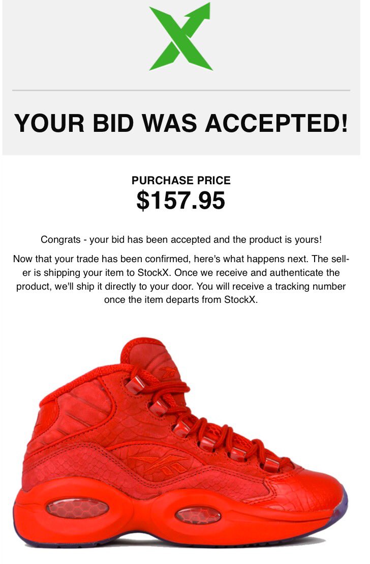 nickhilt89's tweet photo. Forgot 2 add promo code 😫🤦♂️ what a come up tho under retail! @stockx is the place 2 cop! #TeyanaTaylor #PrimalRed https://t.co/guWT3Nv9bk
