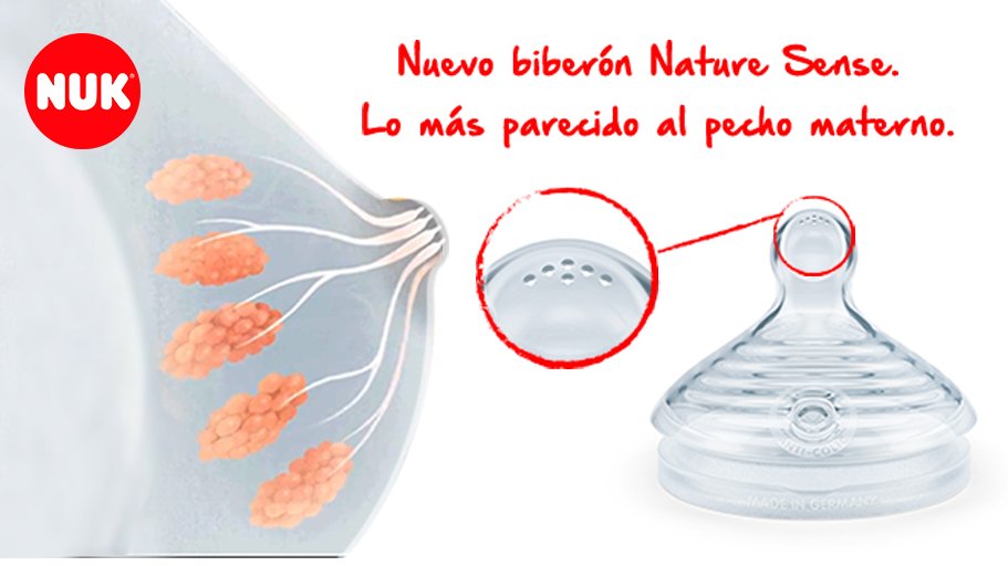 BebesNuk's tweet photo. En NUK hemos dado un paso + para estar cerca de la naturaleza. Conoce todo sobre la tetina NUK #NatureSense: https://t.co/0OddmjIEXM 👶🏼💙 https://t.co/I6BFIVkF0u
