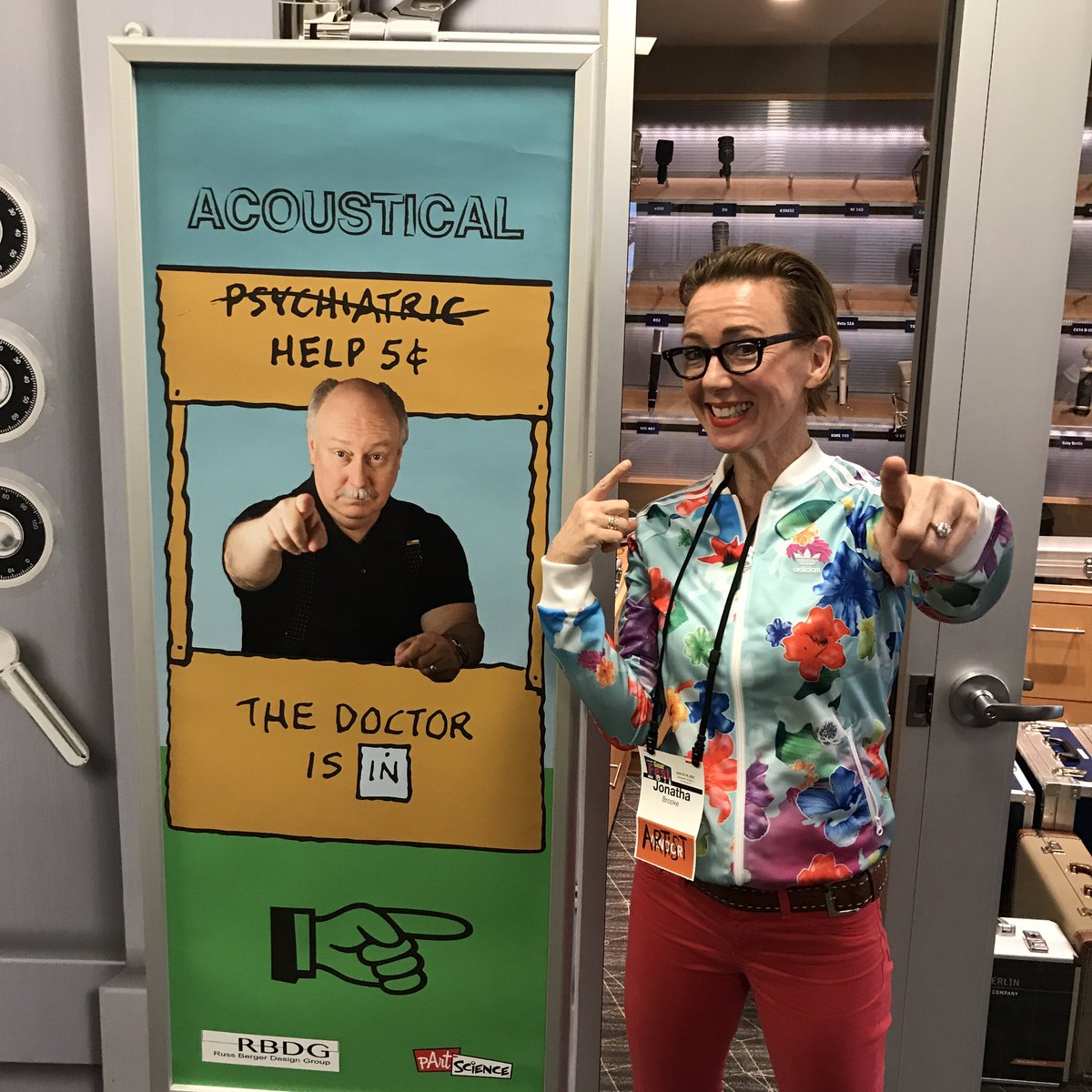 jonathabrooke's tweet image. Loving gearfest. Finally getting my crazy fixed. Made my last record in this studio @SweetwaterSound #gearfest #Gearfest2017 @RBDGsolves