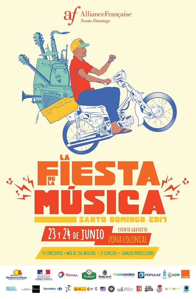 FranciaRepDom's tweet photo. ¡Sigue la Fiesta de la Música #FDM_SD2017 con @afrancaise! ¡Nuevos conciertos gratis en la #zonacolonial! Descubran el programa de hoy... https://t.co/o1SDbXif90