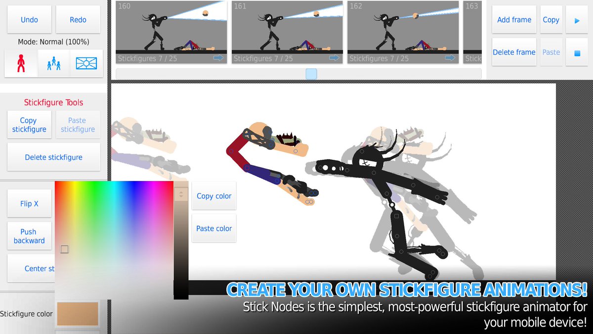 🇺🇸 Ralph Damiano on X: Stick Nodes 4.0.0 is out. Animate images  alongside your stickfigures now! (Also, import Minecraft skins directly!)  Out now just, here, click this and look:  (shouts  out @