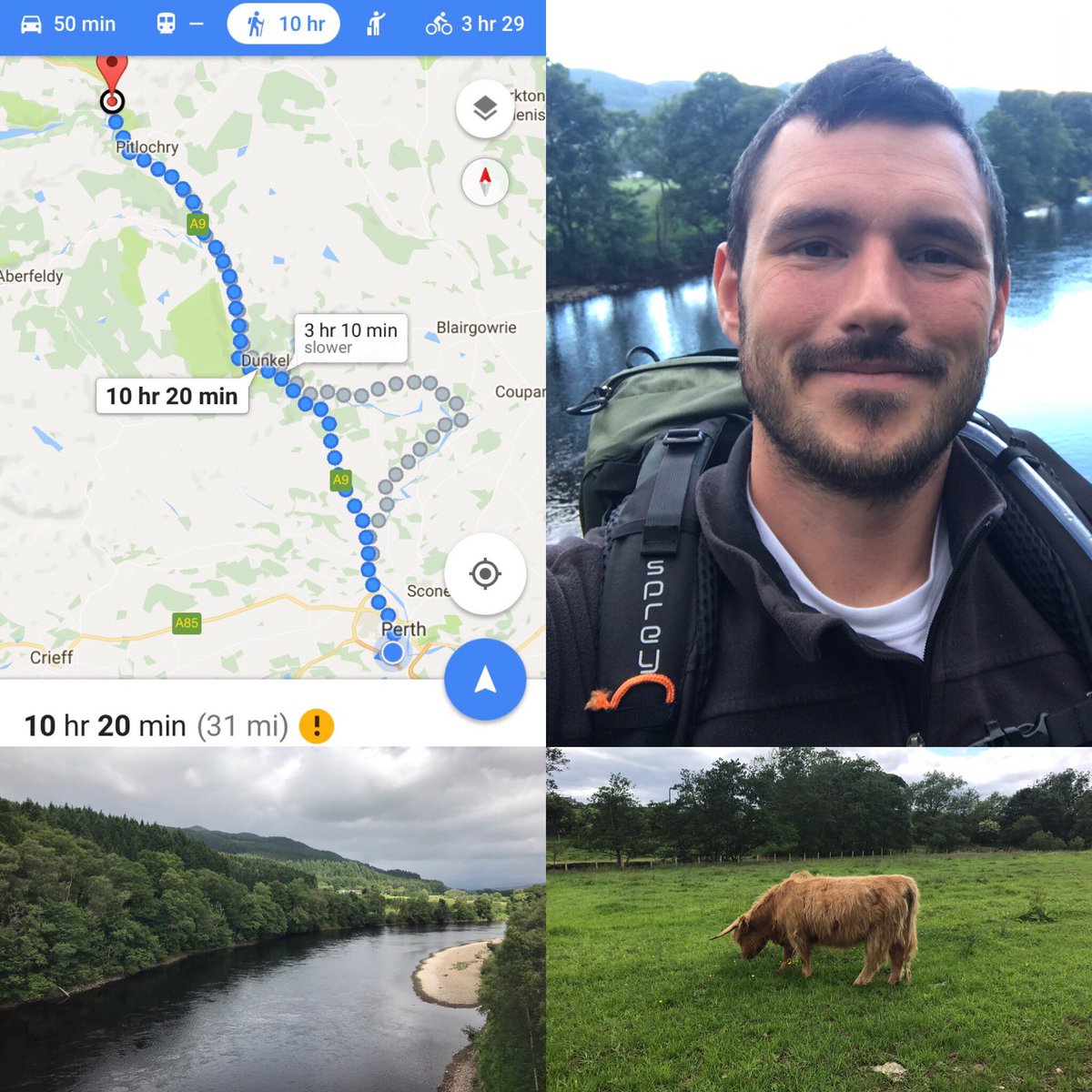 31 miles today. More blisters. He's to be a turning point soon!? Fingers crossed 🤞🏻 <a href="/Blesma/">Blesma</a> <a href="/BritishRedCross/">British Red Cross 🧡</a>