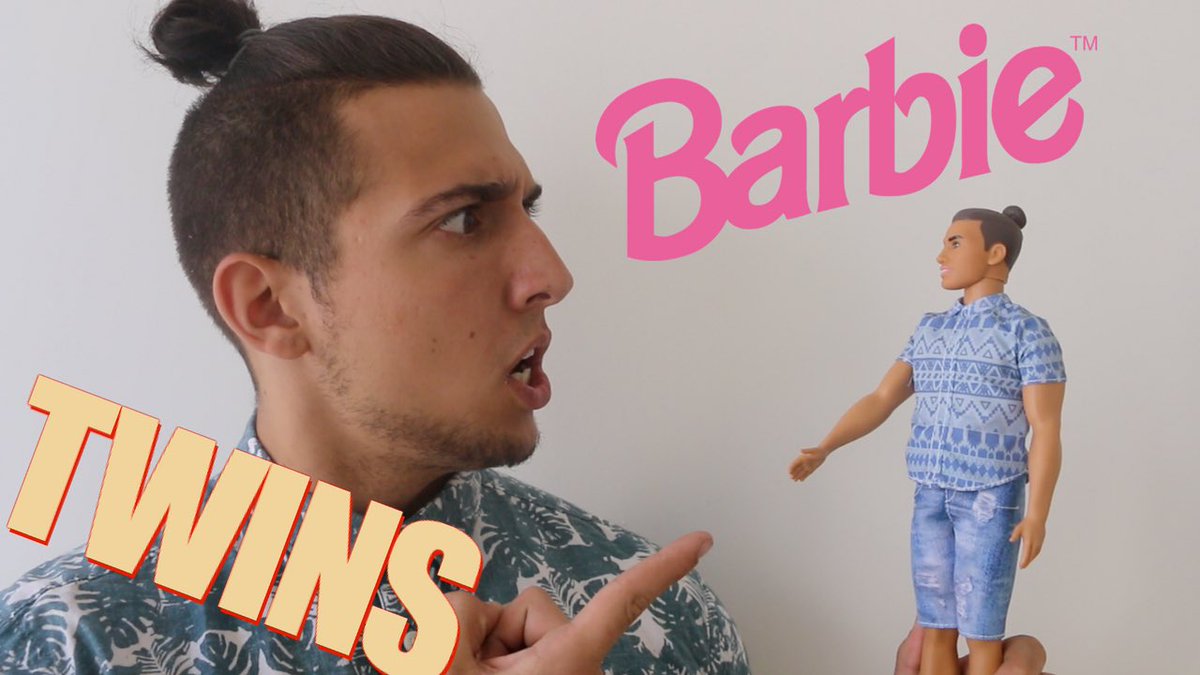 barbie with man bun