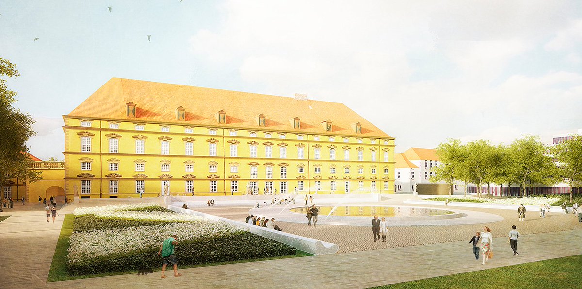 POLA is very proud and happy to win the competition to redesign the Schlossgarten in #Osnabrück.