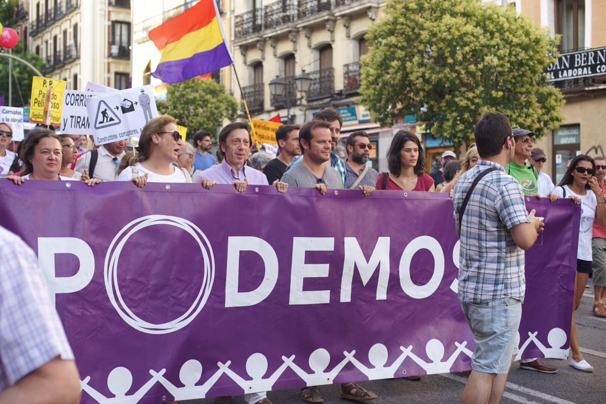 La sociedad civil y diputad@s una vez más defendiendo los intereses de la mayoría, contra la corrupción del PP
#24JMadridSinCorrupción