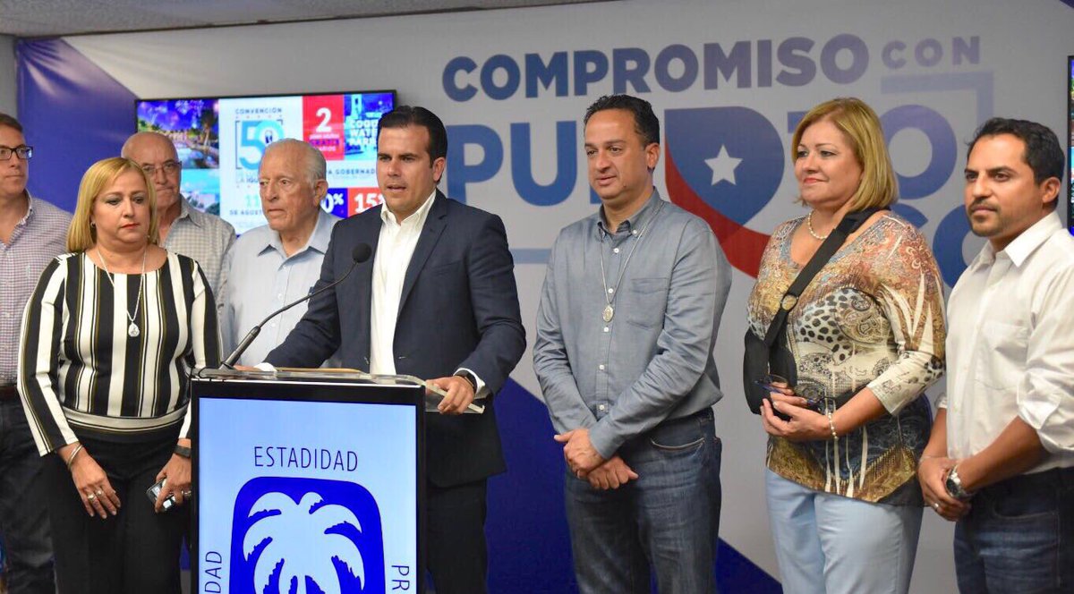 pnp_pr's tweet photo. El presidente y gobernador @ricardorossello anunció la designación de @CharlesARodrig2 como presidente del comité de Reglamento. https://t.co/IArsVnI2dZ