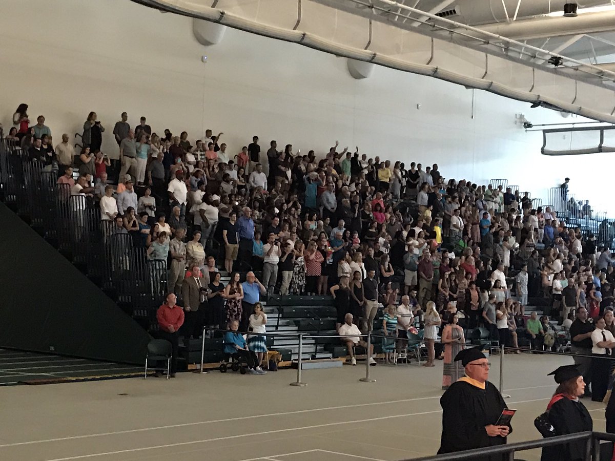 The Class of 2017 getting ready for their moment! #HSGraduation #GoCadets