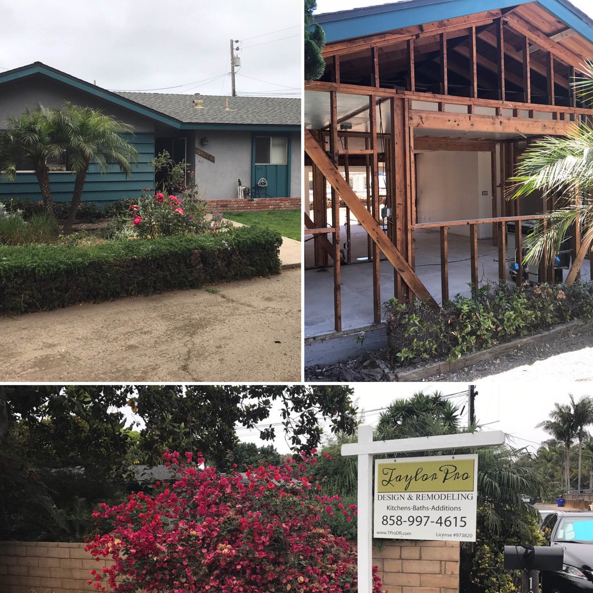 Our latest #wholehomeremodel in #Leucadia #ClassicCalifornia #SanDiego #design #beforeandafter #SouthernCA #Remodel