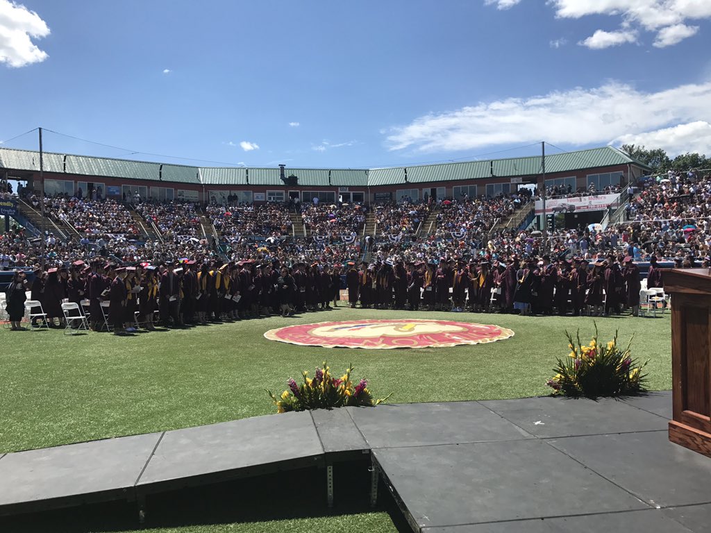 Here we go Arlington High School Class of 2017! ⚓️🎓