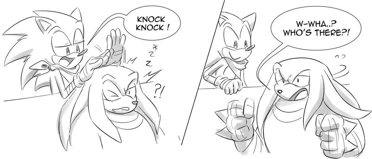 A little #SonicBoom comic i drew XD 