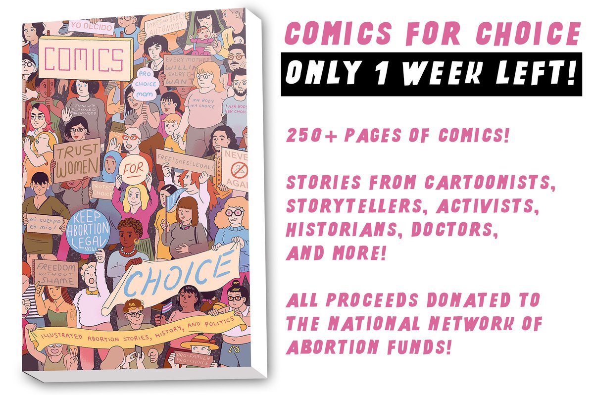 1 more week to get this great book & support @abortionfunds which keep choice accessible! ...