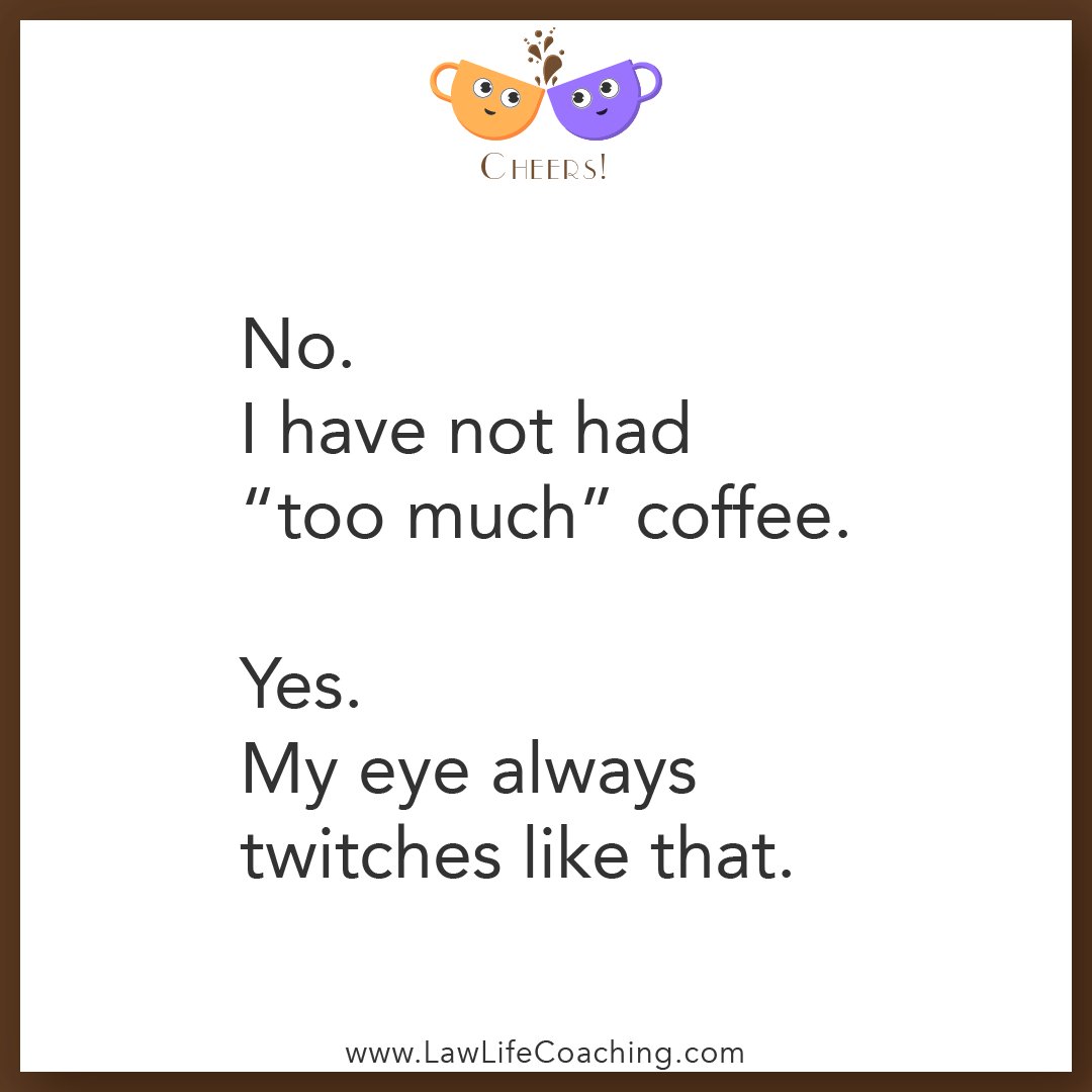 LawLifeCoaching's tweet photo. Twitchy? Here's a little #studybreak ➡️  https://t.co/Dq31wmlreC  ☕  Need more help? https://t.co/IpKxRbg8PB  🙂 #barprep #barexam #ownthebar https://t.co/VCtt5g5elA