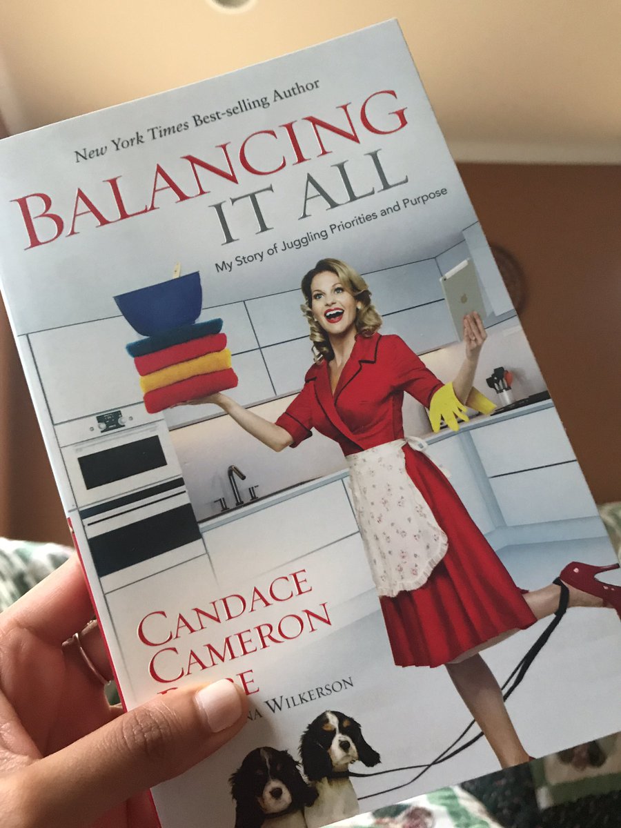 packsforlife12's tweet photo. Loved @candacecbure book #BalancingItAll! Highly recommend! https://t.co/PsnIVoho4l