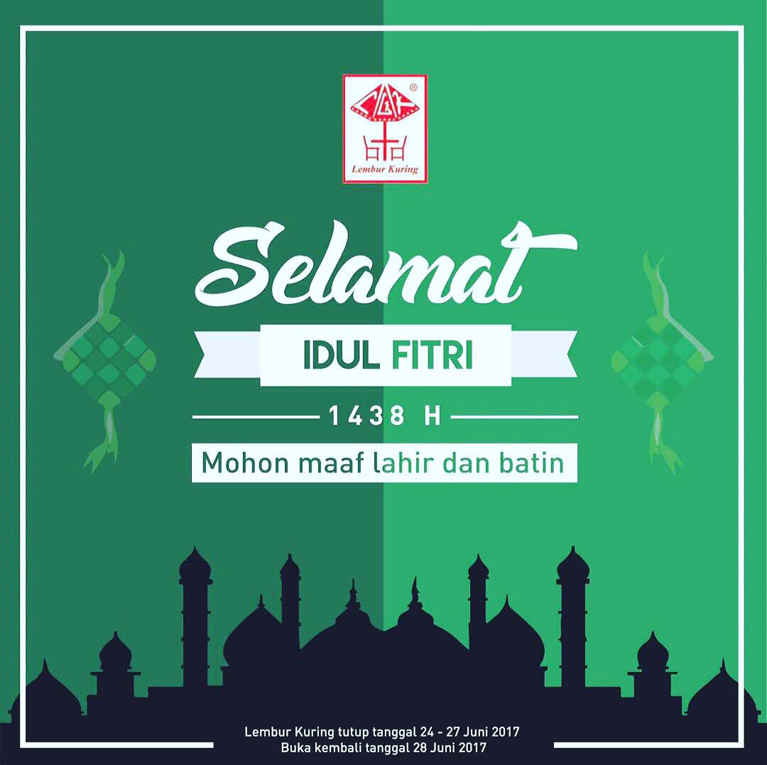 Lembur Kuring mengucapkan selamat merayakan Idul Fitri tahun 1438 Hijrah. Mohon maaf lahir dan batin.

#idulfitri