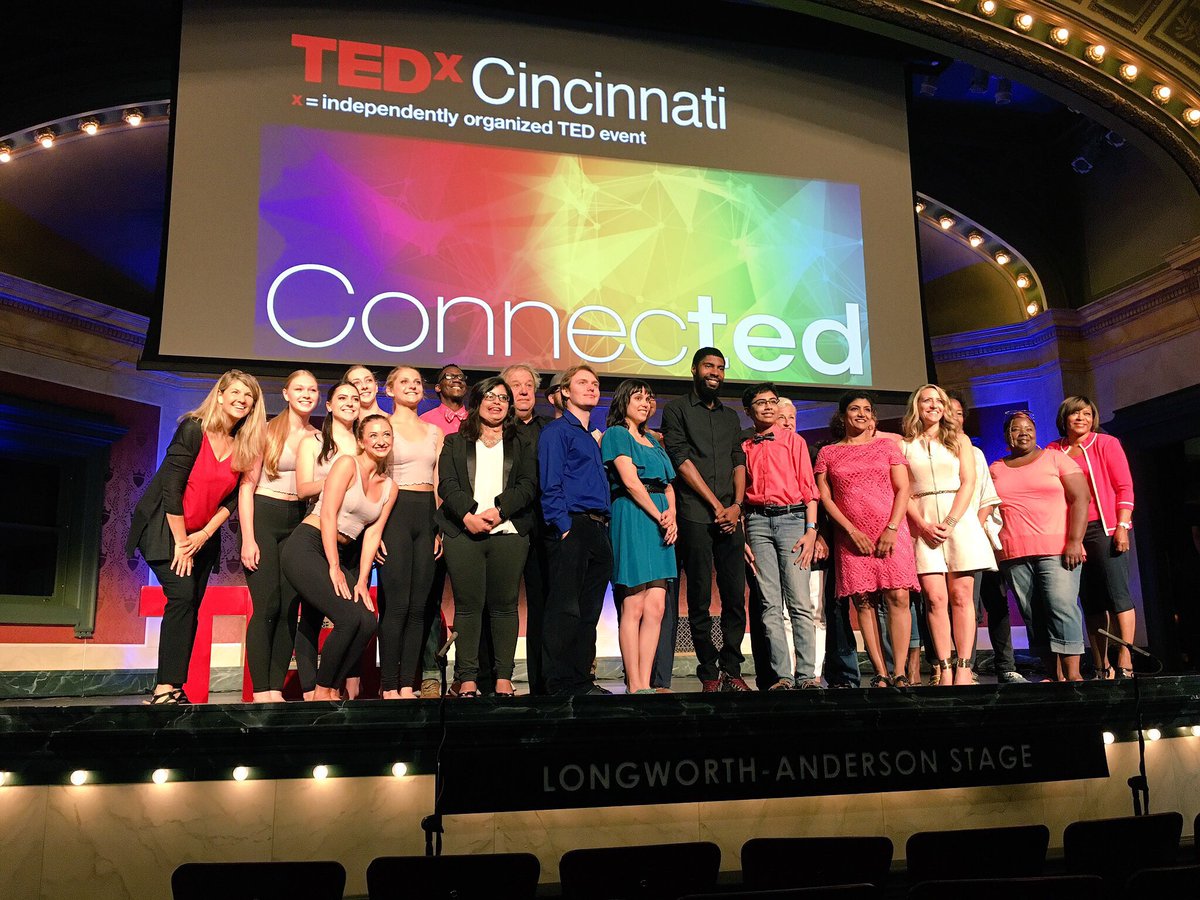 ExhaleTribe's tweet photo. Such an honor to be a part of @TEDxCincinnati! Thank you for an awesome night https://t.co/hCmRUg9aLy