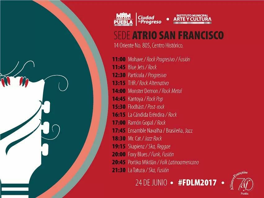 skapienz's tweet photo. Nos vemos en #Puebla en el festival de la música ℹ️ Calle 14 oriente centro histórico #Ska https://t.co/mJzM8Zi1ql