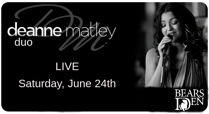 BearsDenLounge's tweet photo. Come see @deannematley TONIGHT! 7-10pm Call or book online for seats! You don't want to miss this performance! #livemusic #calgarymusic #yyc https://t.co/AIYqyuECX0