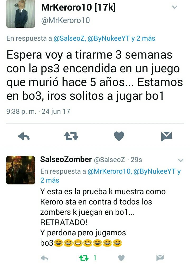 SalseoZ's tweet photo. LEER ATEMTAMENTE LAS 3 CAPTURAS!!! KERORO RETRATADO!!!!!!!! @MrKeroro10 
@Jordi272000 @David8lila https://t.co/U5zxUfL8Xx