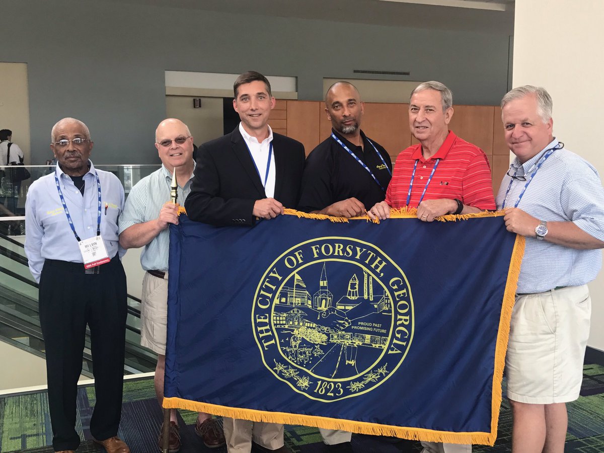 ewilson4forsyth's tweet photo. Proud to be with this fine group of councilmen representing Forsyth at the Georgia Municipal Association Annual Convention. #teamforsyth https://t.co/Z1OkZIGlQd