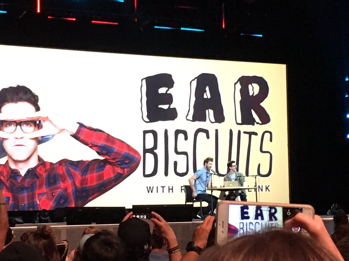 acciohams's tweet photo. #EarBiscuitsLive and @MikeCriscimagna and @punchale! It's been very Mythical Morning! 😊☀️ https://t.co/DCfrXH1E21
