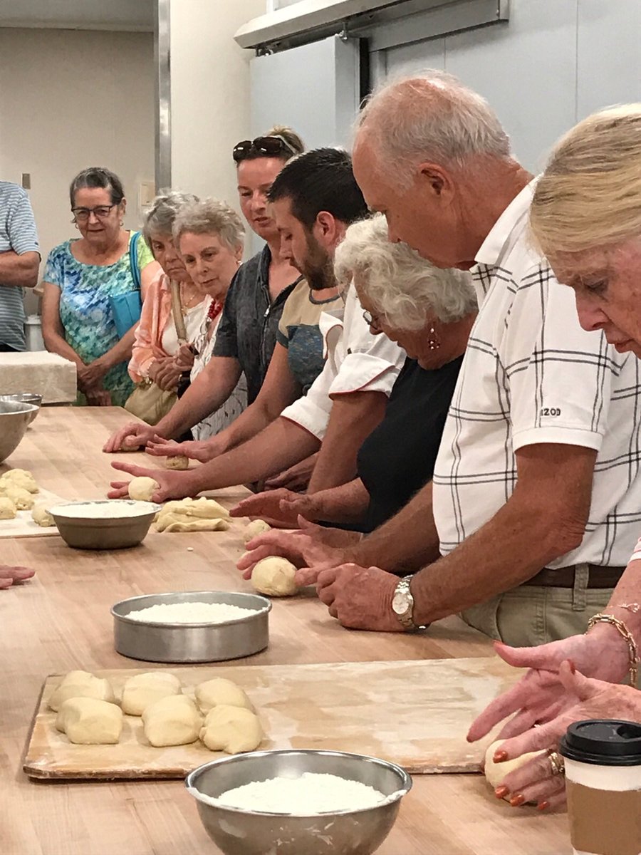 lafarmbakery's tweet photo. We welcomed 300 today for our #breadbakersguild open house... Merci to all who came to see our bakers at work! #breadlovers #bbga https://t.co/Fm1MIHO9RX