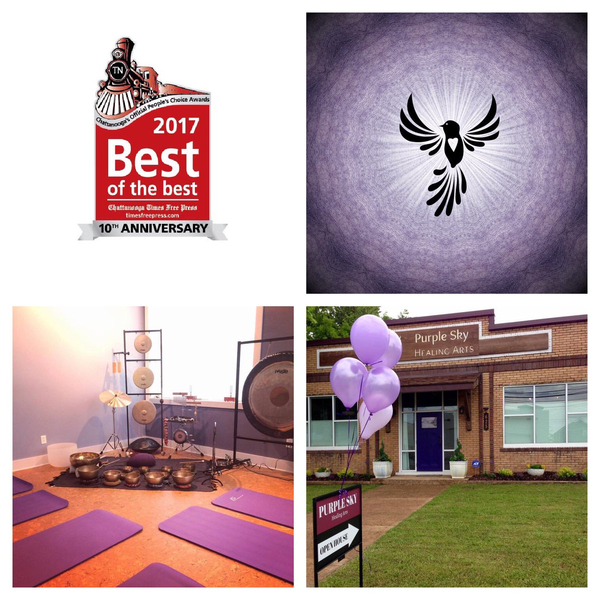 PurpleSkyChatt's tweet photo. You like us. You really like us? Please vote in the SPA category @TimesFreePress #bestofthebest https://t.co/6tBJgp1kiO https://t.co/Qss2fyQ6W4